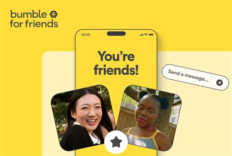 Find New Friends With Bumble For Friends App 